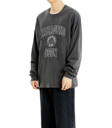 22FW STITCH COLLEGE LOGO LS TEE